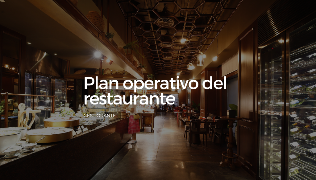 Plan operativo del restaurante