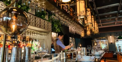Plan de operaciones de un restaurante