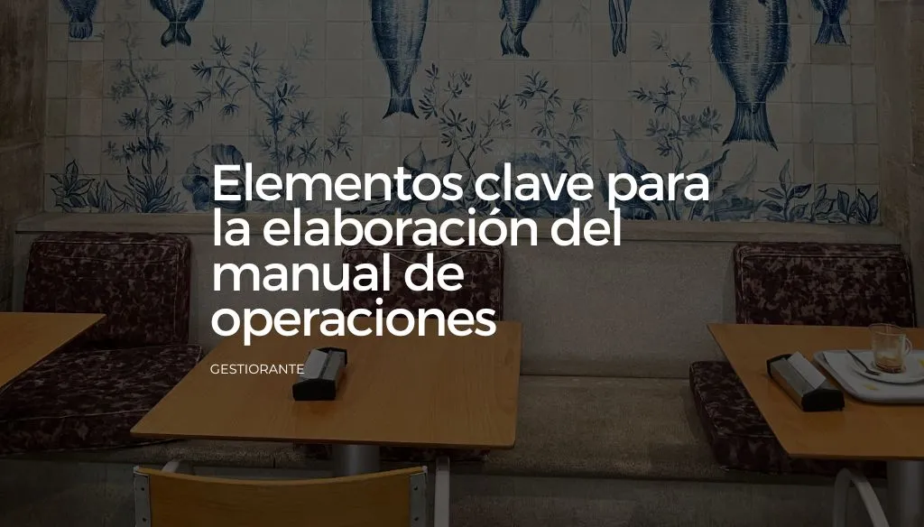 Manual de operaciones restaurante ejemplo