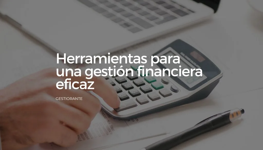 Herramientas para una gestion financiera eficaz