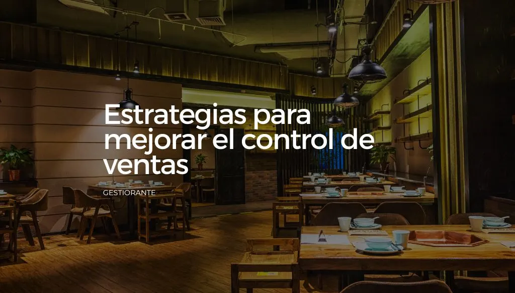 Control de ventas por tipo de restaurante